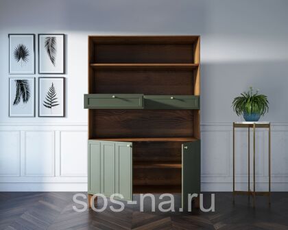 Стеллаж широкий двухстворчатый "Andersen" арт AN17